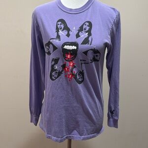 Olivia Rodrigo Worlds Tour Long Sleeve Shirt Adult Small